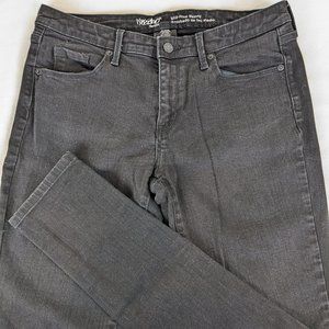 Mossimo Mid Rise Black Skinny Jeans Size 10L/30 W31 L31 New NWOT